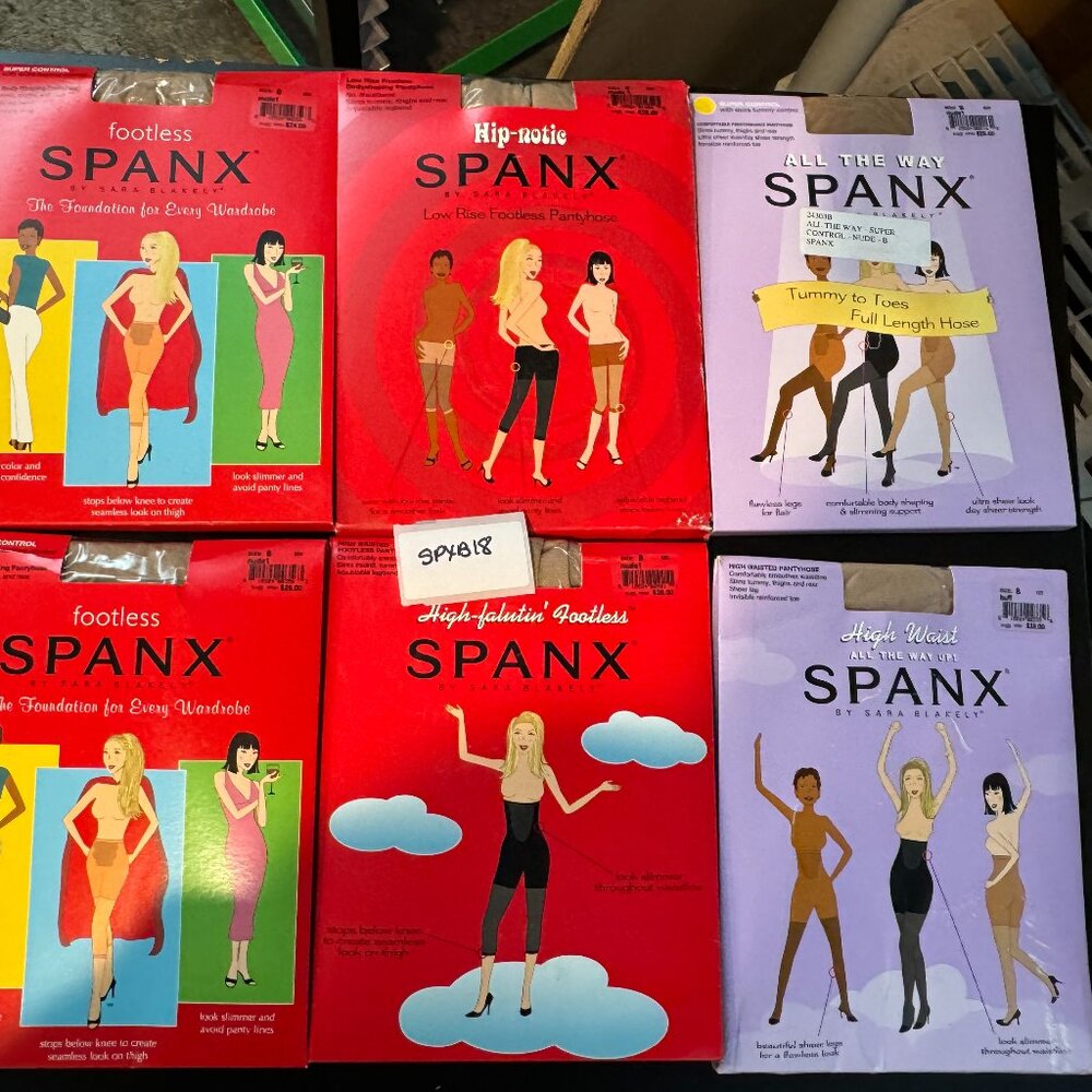 SPANX Bundle - Size B - 6pcs - SPXB18